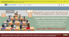 Desktop Screenshot of netsupport.hu
