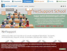 Tablet Screenshot of netsupport.hu